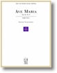 Ave Maria-High Voice Vocal Solo & Collections sheet music cover